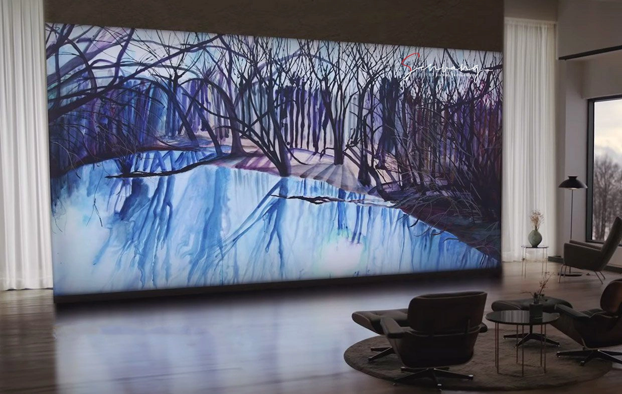  Màn Hình LED Trang Trí Nội Thất Trong Nhà